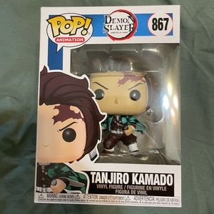 Funko Pop! Animation Demon Slayer Tanjiro Kamado #867 Brand New Never Opened